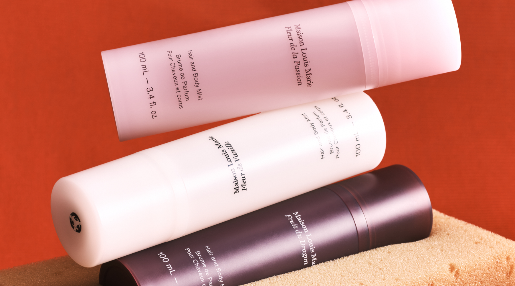 ヘアグランス ヘアパプューム Maison Louis Marieからフルーティな香りをまとう3種のヘアパフューム