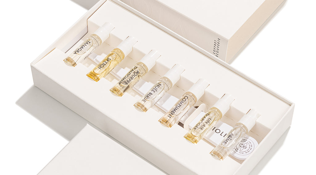 パヒュームレジェンド 世界名香物語 未来と過去をつなぐ香りたちをミニサイズで。Maison Violetより