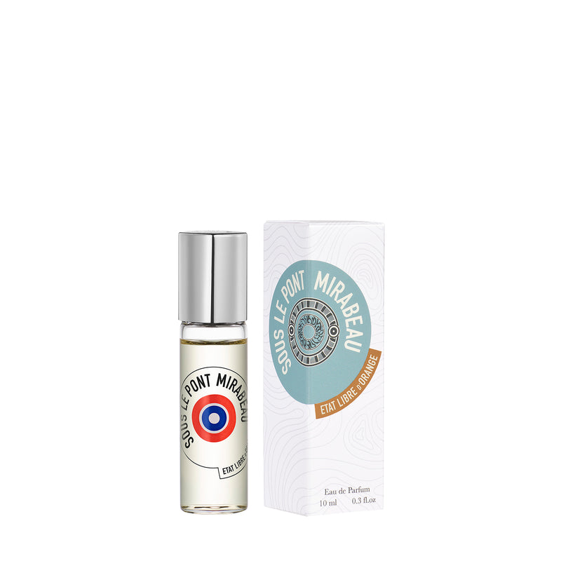 ス ル ポン ミラボー｜ミラボー橋の下をセーヌ河が流れ