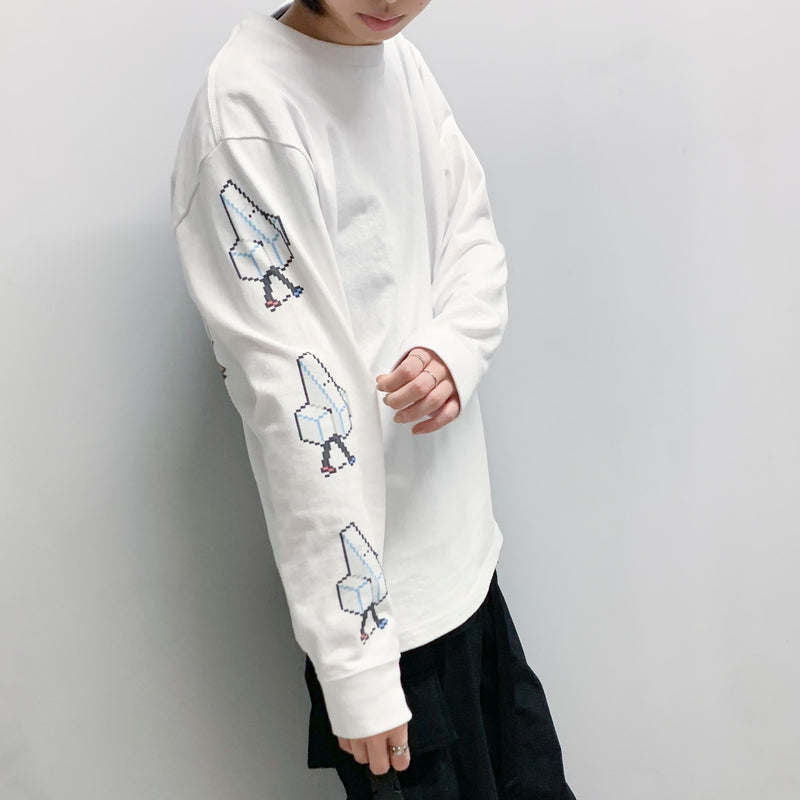 NOSE SHOP × eBoy ロングスリーブTシャツ