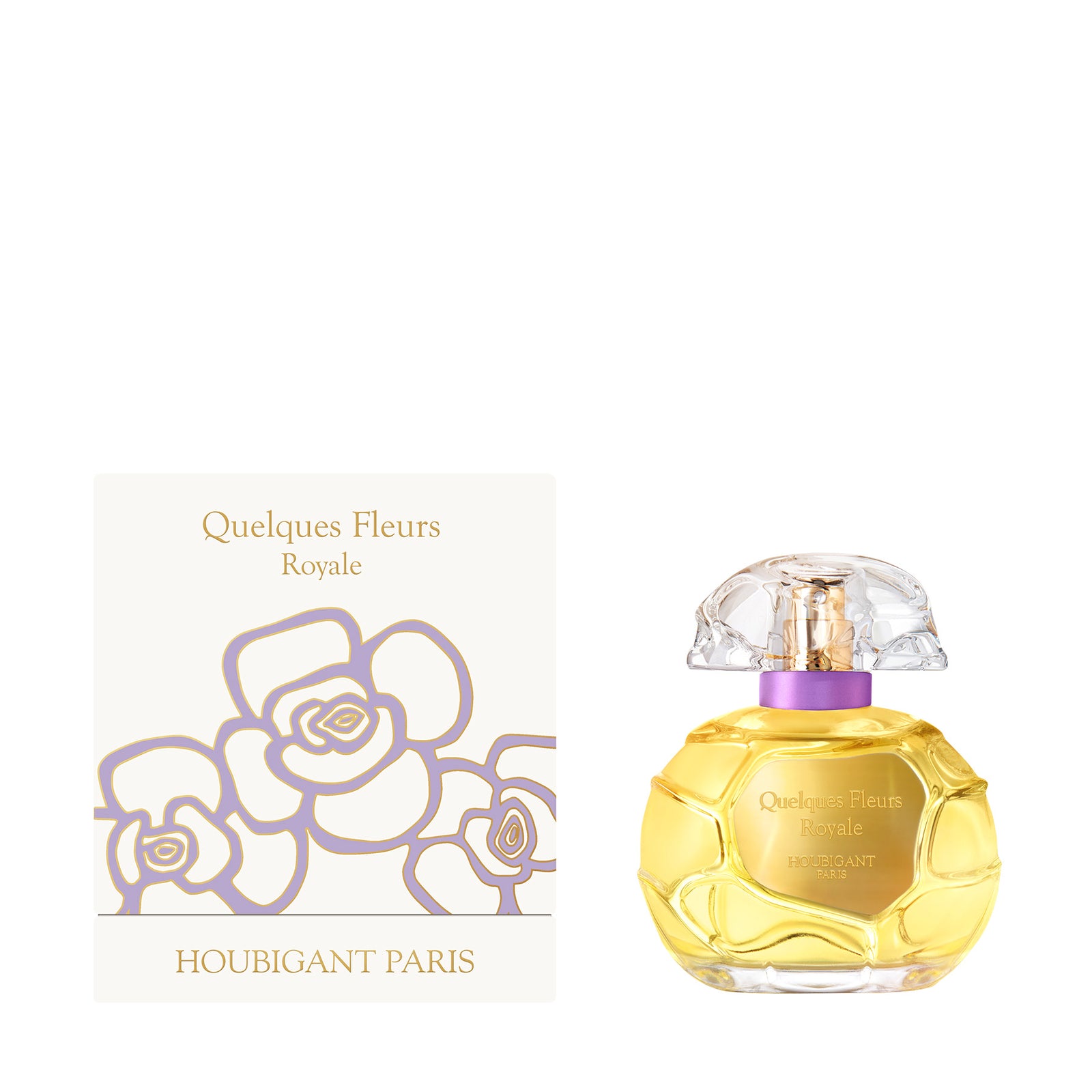 Houbigant Vintage QUELQUES FLEURS 1 Oz Eau de retailer Toilette 75% Full